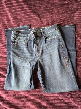 American Eagle Outfitters Dark Skinny Kick Jeans